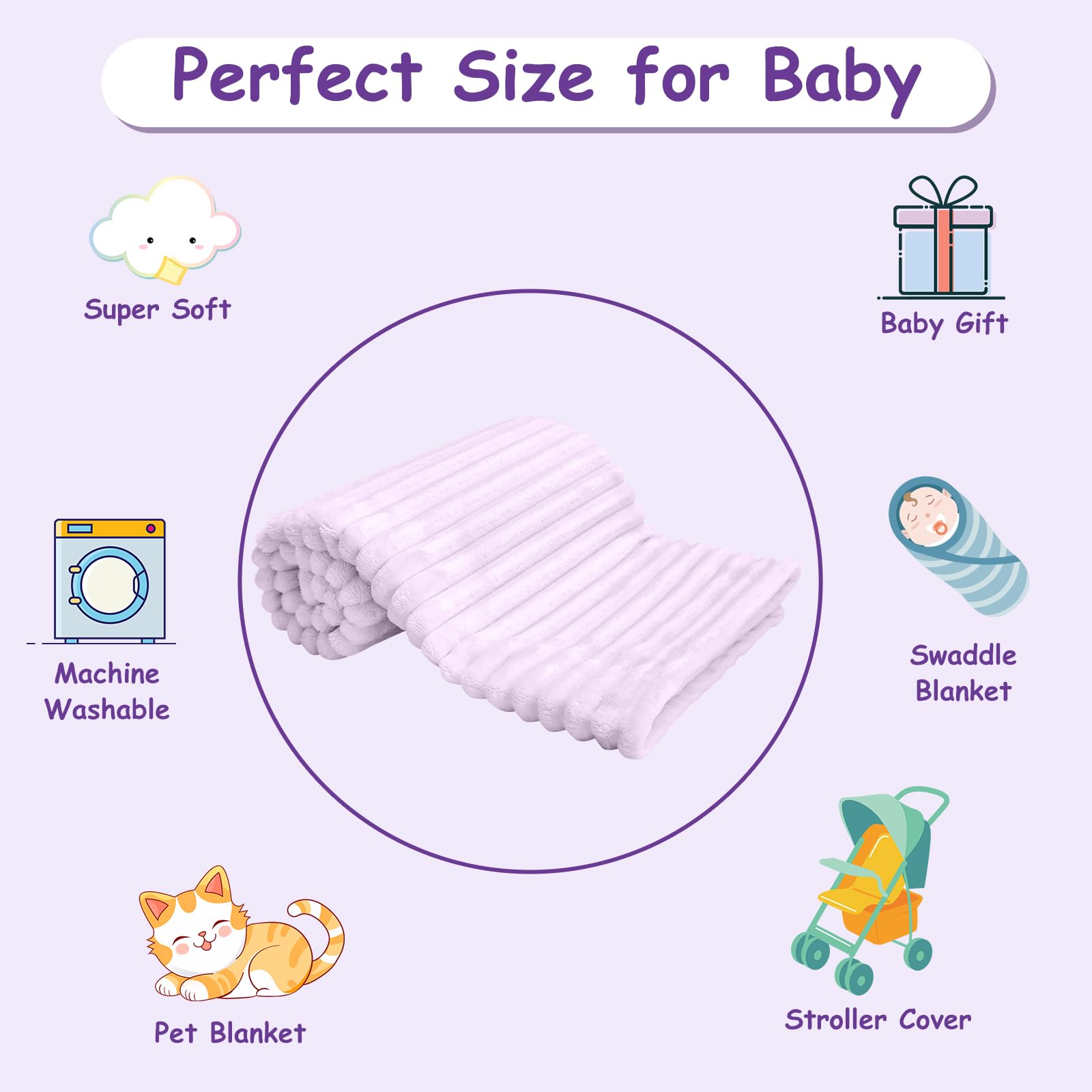 Eonkasp fleece blanket in washing setup showing machine-wash compatibility