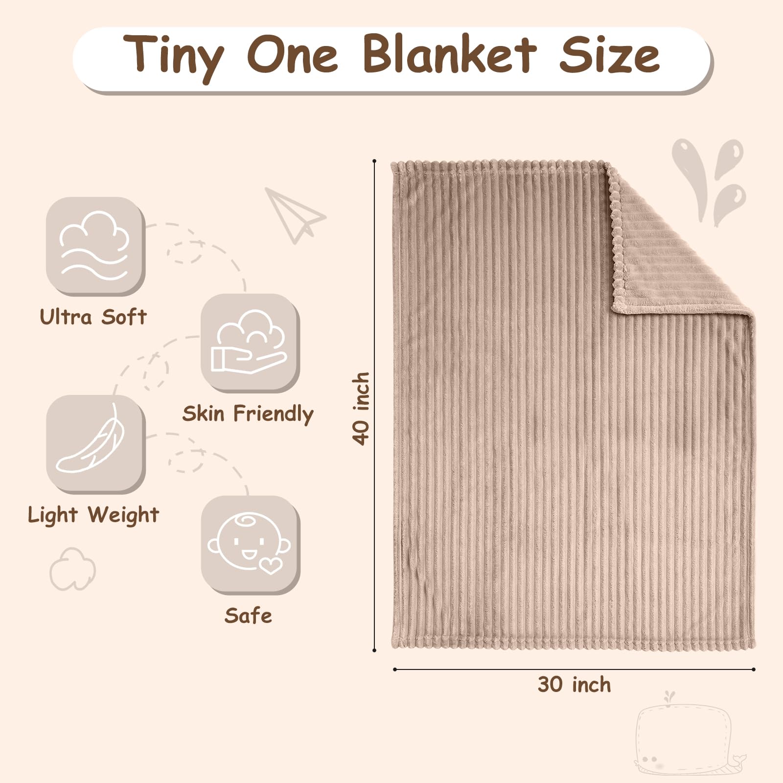 Eonkasp blanket doubles as swaddle and nursing cover for versatile daily use.