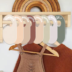 Eoscasely divider measures 6.42 by 4 inches for standard closet rods.