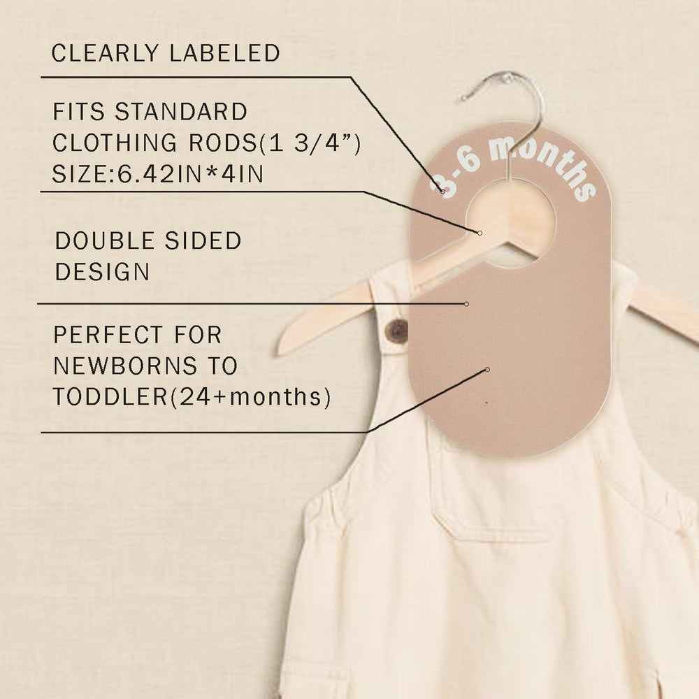 Eoscasely divider installs easily on a hanging rod without tools.