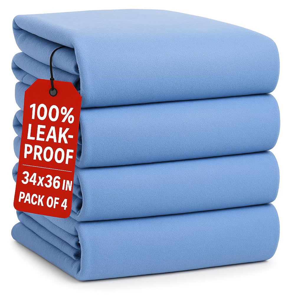 Epicessentials bed pad 34x36 size protects bedding from leaks overnight