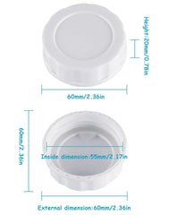 Epioneer replacement cap set for Avent wide-mouth bottles.