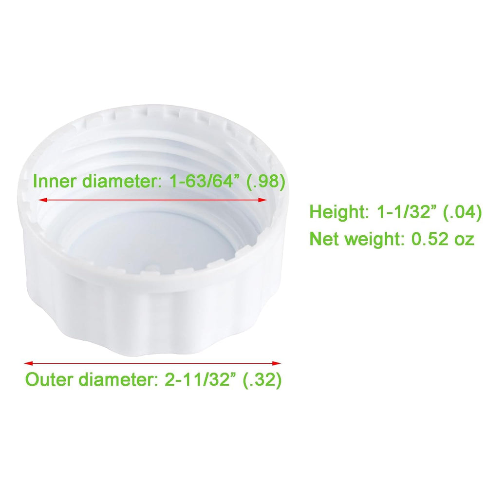 Epioneer wide-mouth cap supports easy filling and quick cleaning.