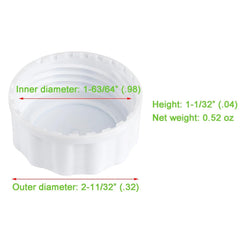 Epioneer wide-mouth cap supports easy filling and quick cleaning.