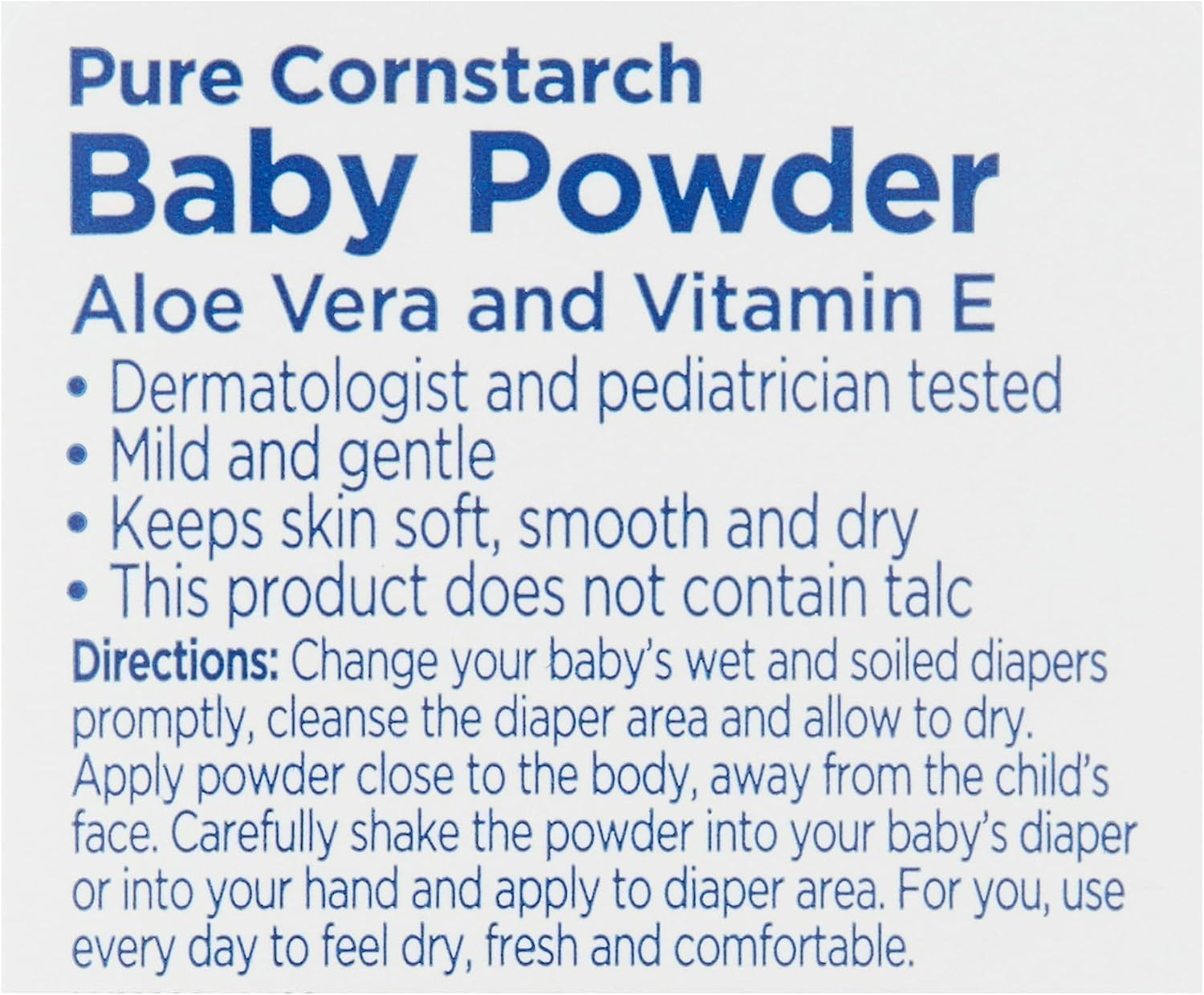 Equate dermatologist-tested seal on bottle for reassurance