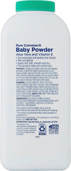 Equate talc-free claim badge on packaging for sensitive skin