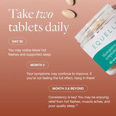 Equelle packaging box highlights clinically studied relief.