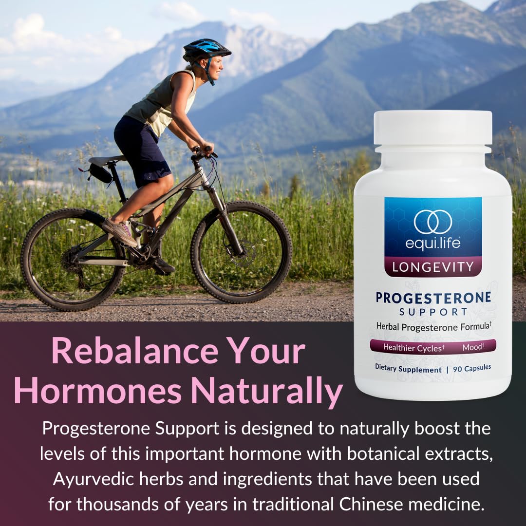Equilife Hormone Balance gluten-free label confirms allergen-friendly wellness option.