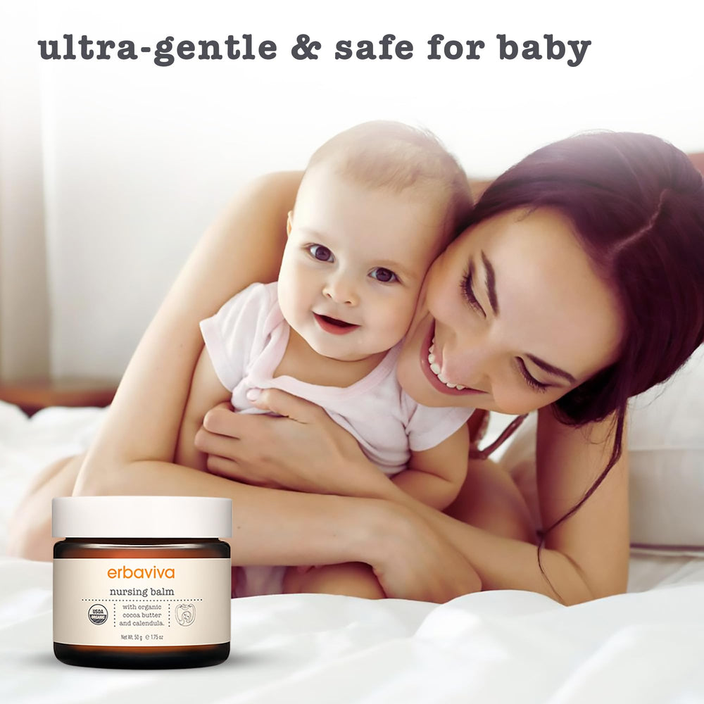 No rinse formula of Erbaviva Nursing Balm for quick care