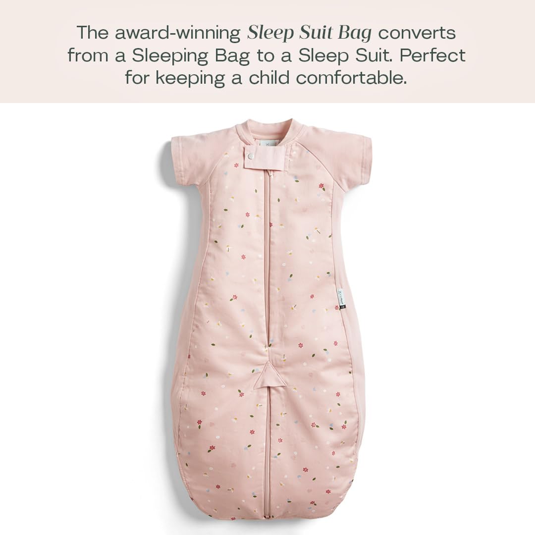 ergo-pouch sleep suit bag zipper detail enabling smooth transitions between car seat and crib