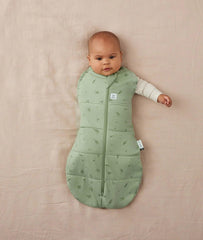 ergoPouch Cocoon Swaddle Sack Willow bell-shaped bottom supports hip movement