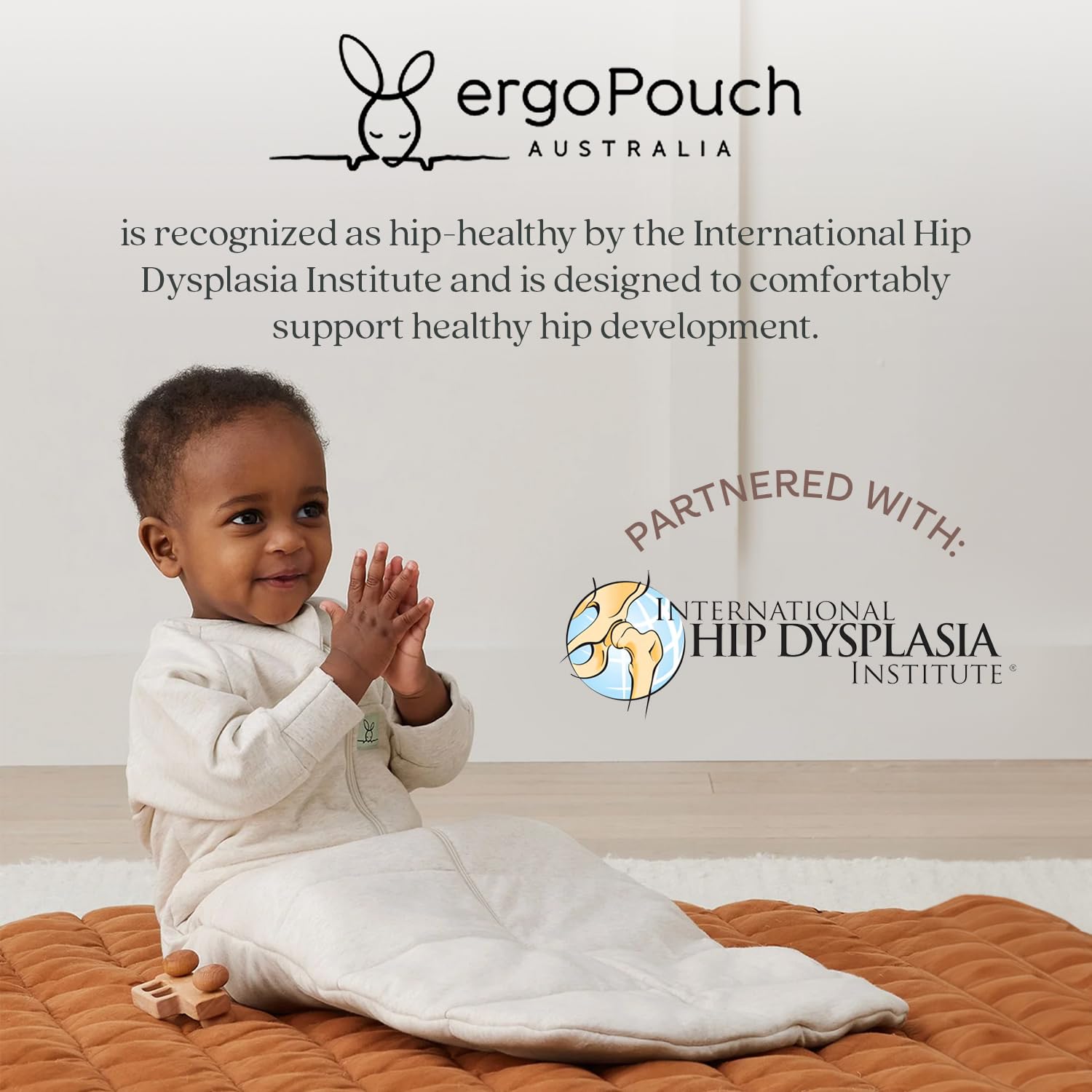 ergoPouch jersey sleeping bag soft organic cotton fabric.