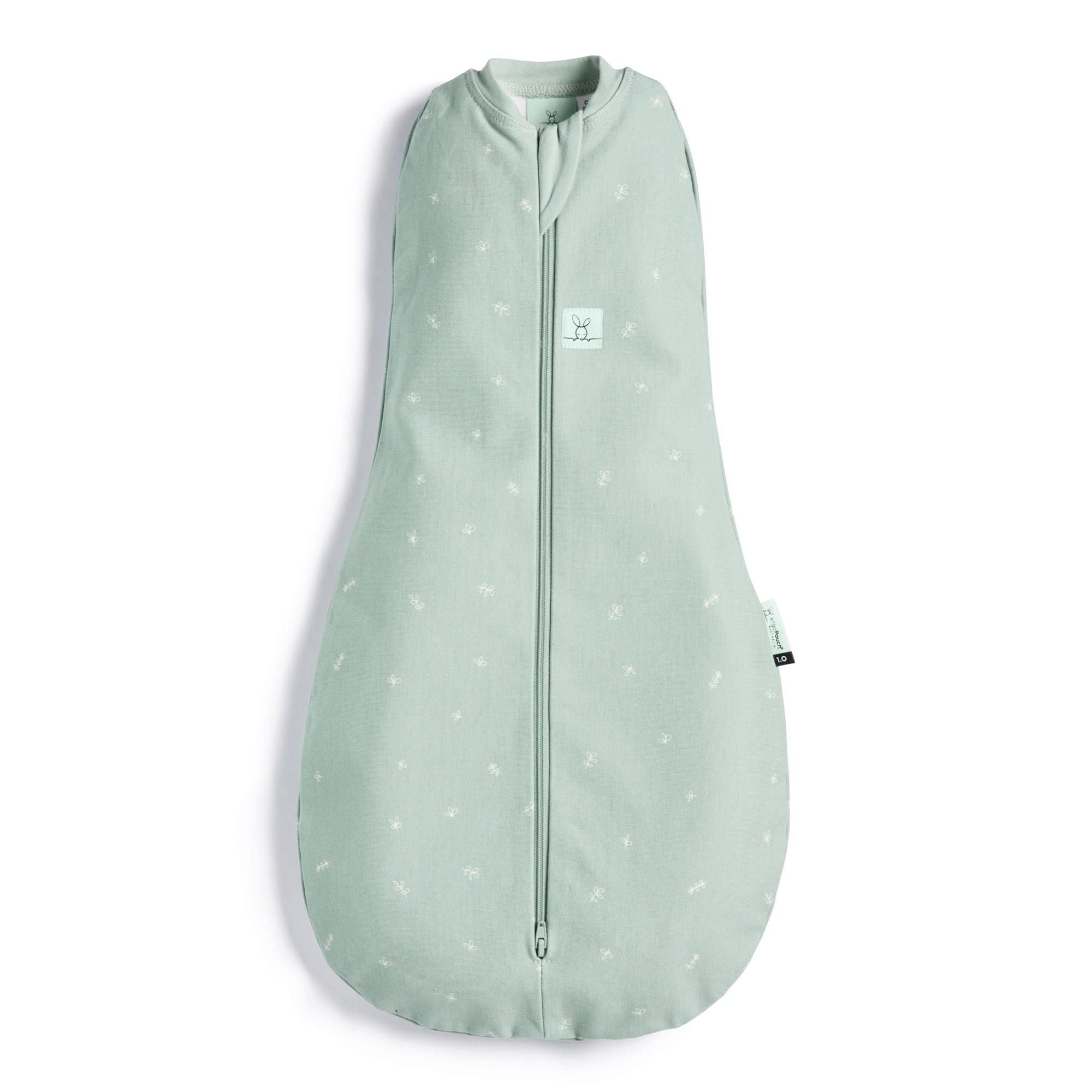 ergoPouch Cocoon Swaddle Sack organic cotton feels soft and breathable on delicate baby skin.