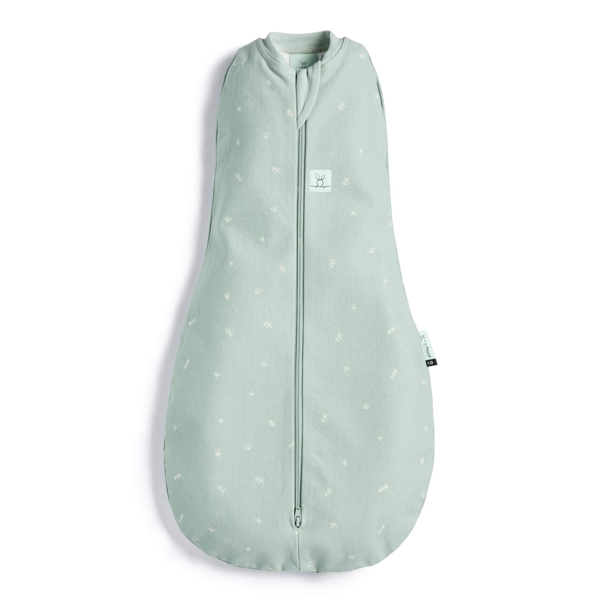ergoPouch Cocoon Swaddle Sack with shoulder snaps offers a secure, adjustable transition for newborn sleep.