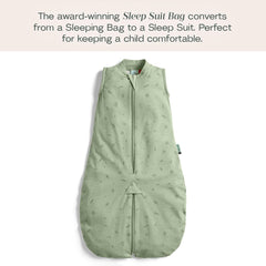 ErgoPouch convertible legs design enables legged mode for car seat naps