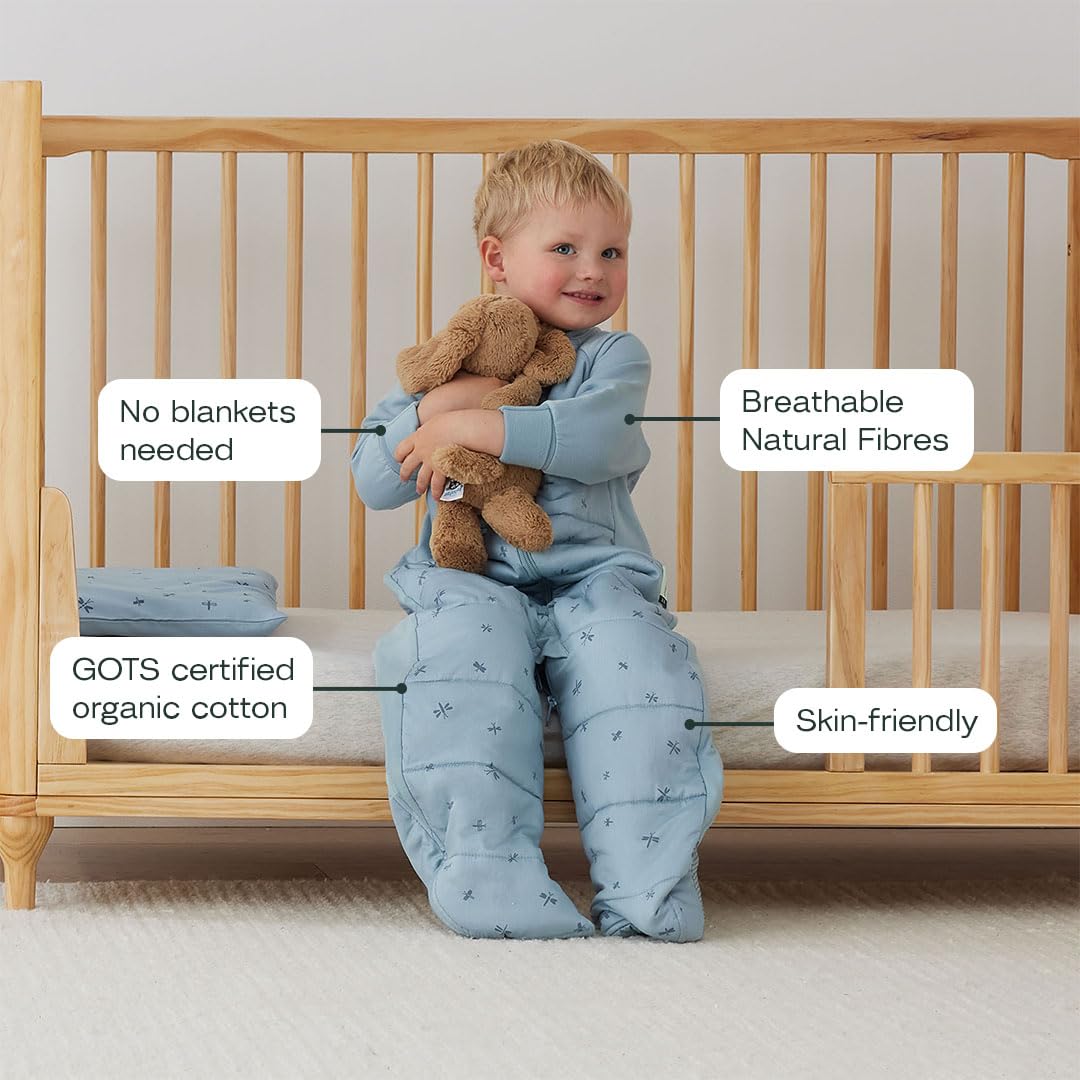 ergoPouch organic cotton fabric is GOTS-certified and gentle on skin