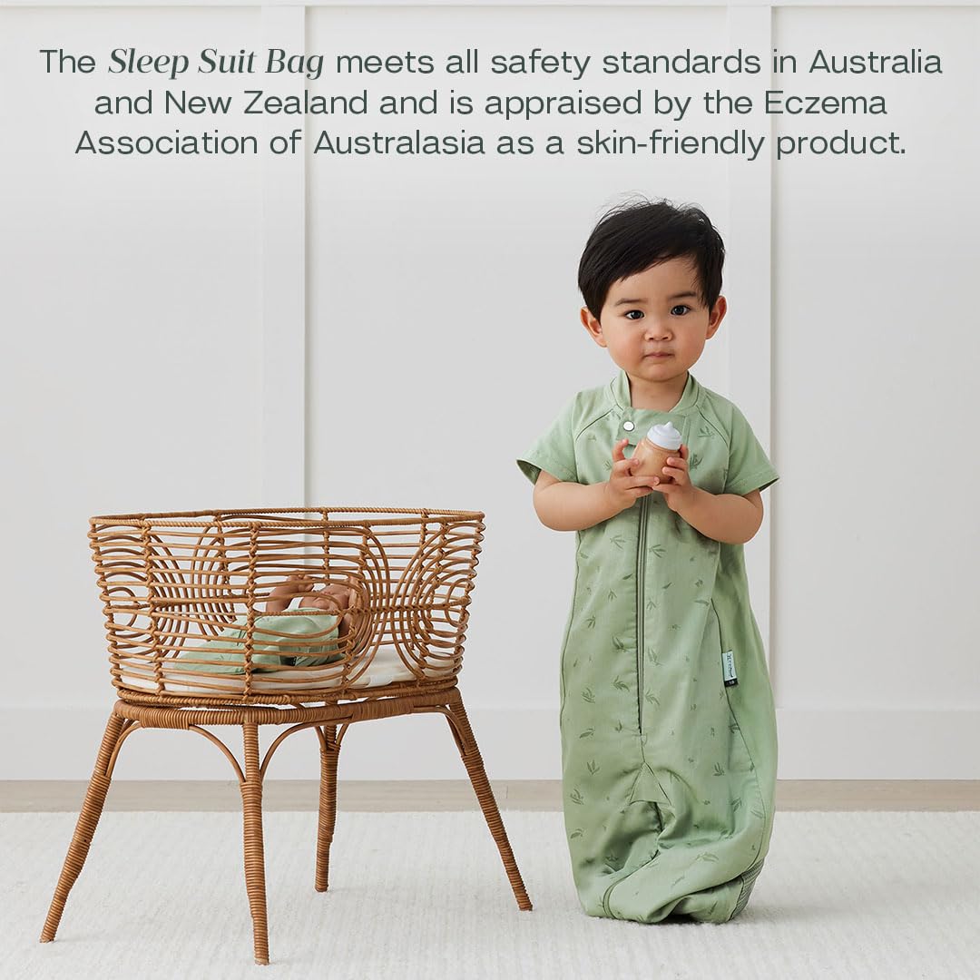 ErgoPouch includes room thermometer and wearing guide for proper dressing