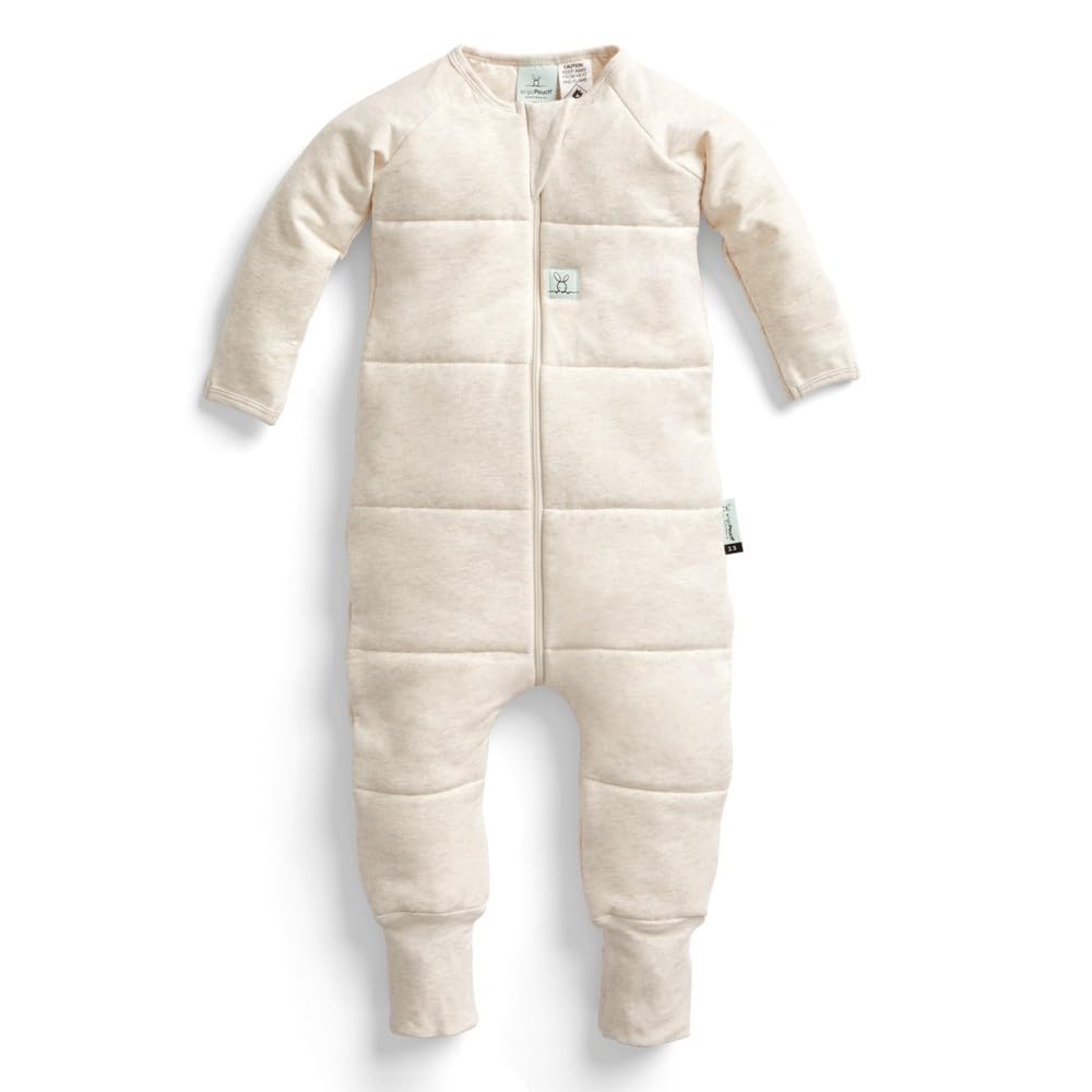 ErgoPouch Sleep Onesie 2.5 TOG with full-zip for easy diaper changes.