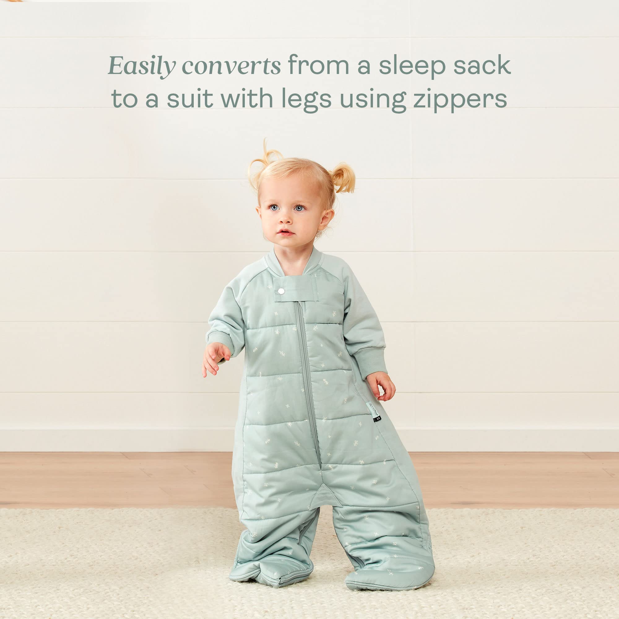 ergoPouch Sleep Suit Bag includes a room thermometer