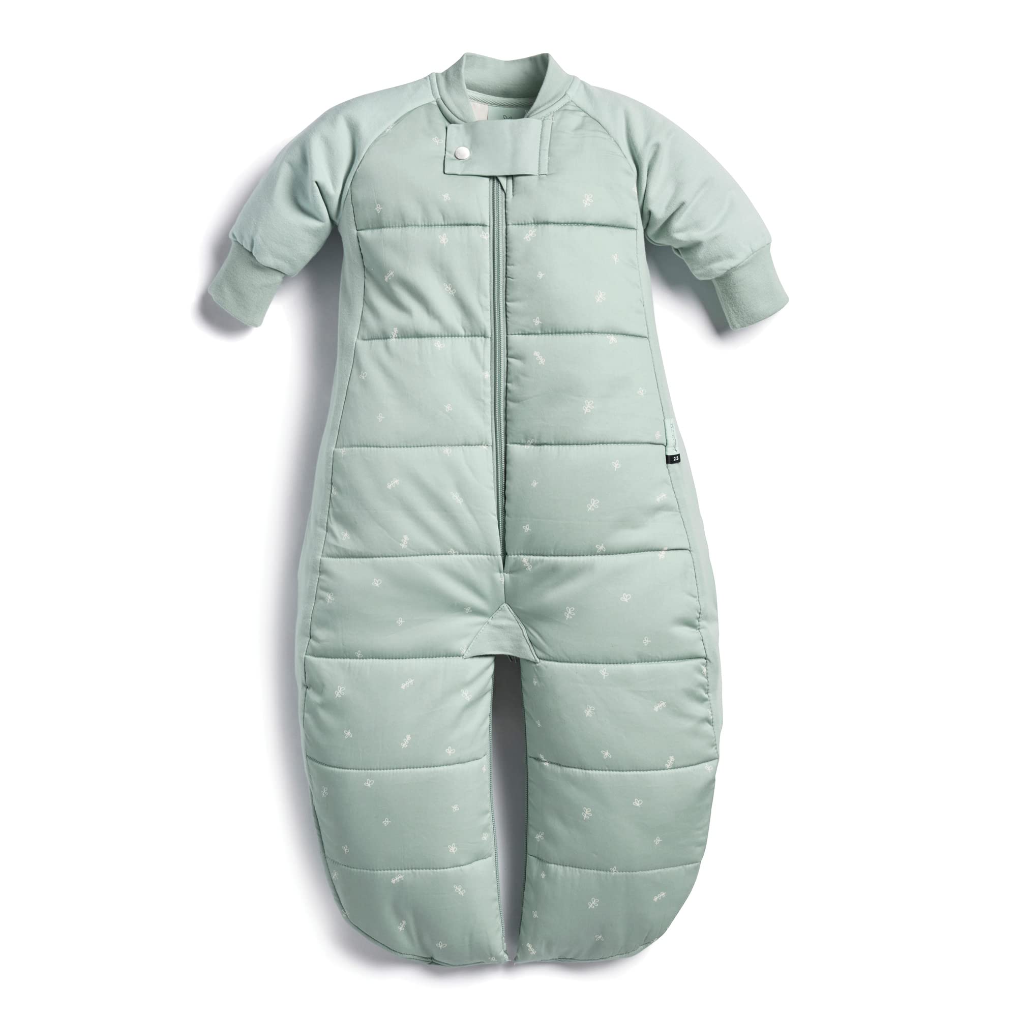 ergoPouch Sleep Suit Bag with zip design showing safe transitions from car seat to crib