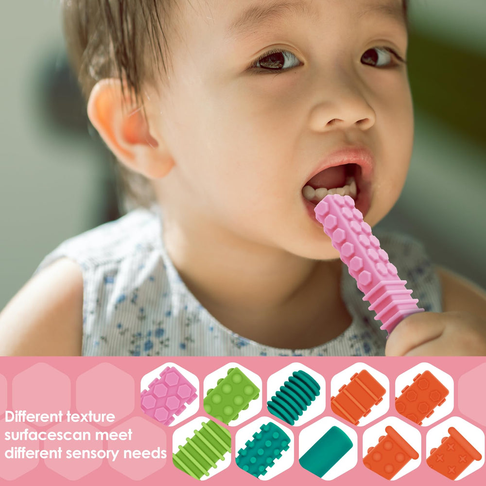 ERKOON temperature-safe chew toy withstands cleaning and daily wear.