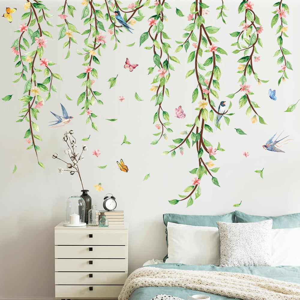 Erllsino three-sheet set for flexible DIY wall art on smooth surfaces.