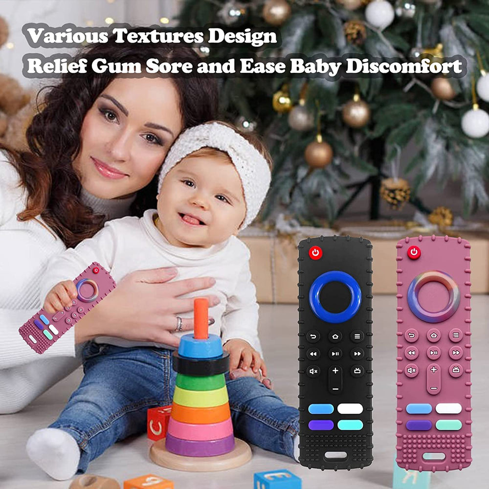 ERSIHUA remote-control teether doubles as a candy or ice cube mold.