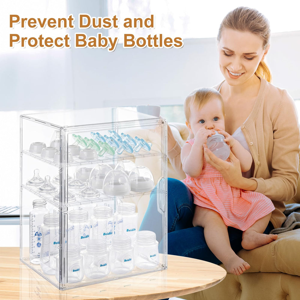 ERTIUANIO enclosed design protects gear from dust and spills
