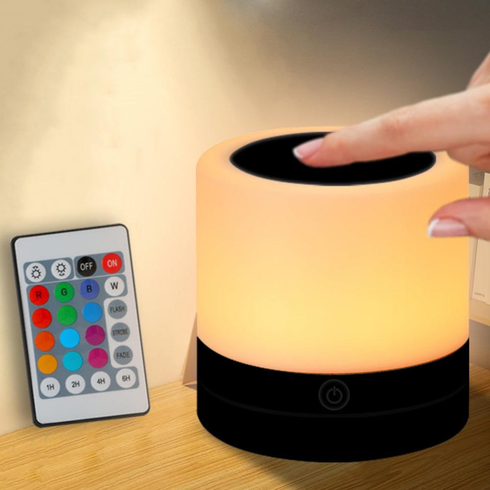 ERUN nursery night light with 13 colors creates a cozy bedtime ambiance.