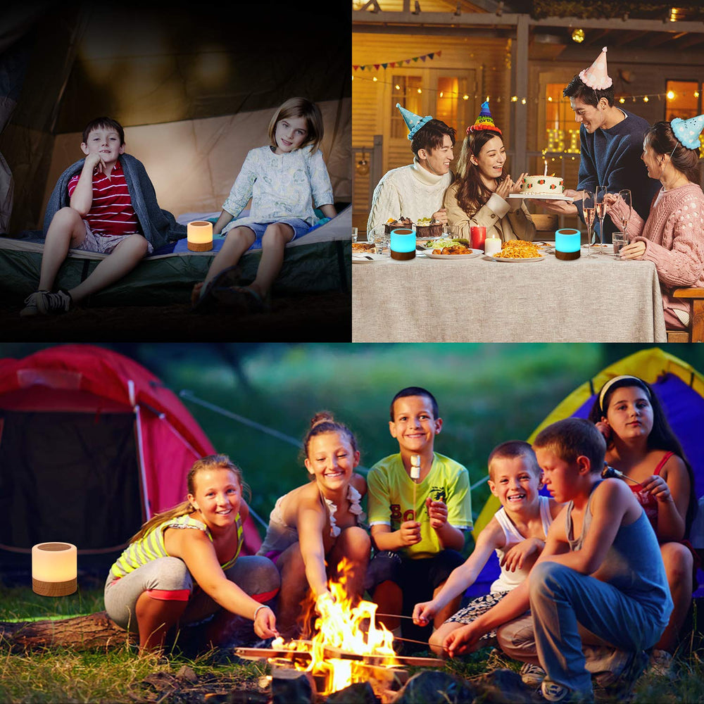 ERUN portable two-pack makes bedtime lighting convenient anywhere at home.