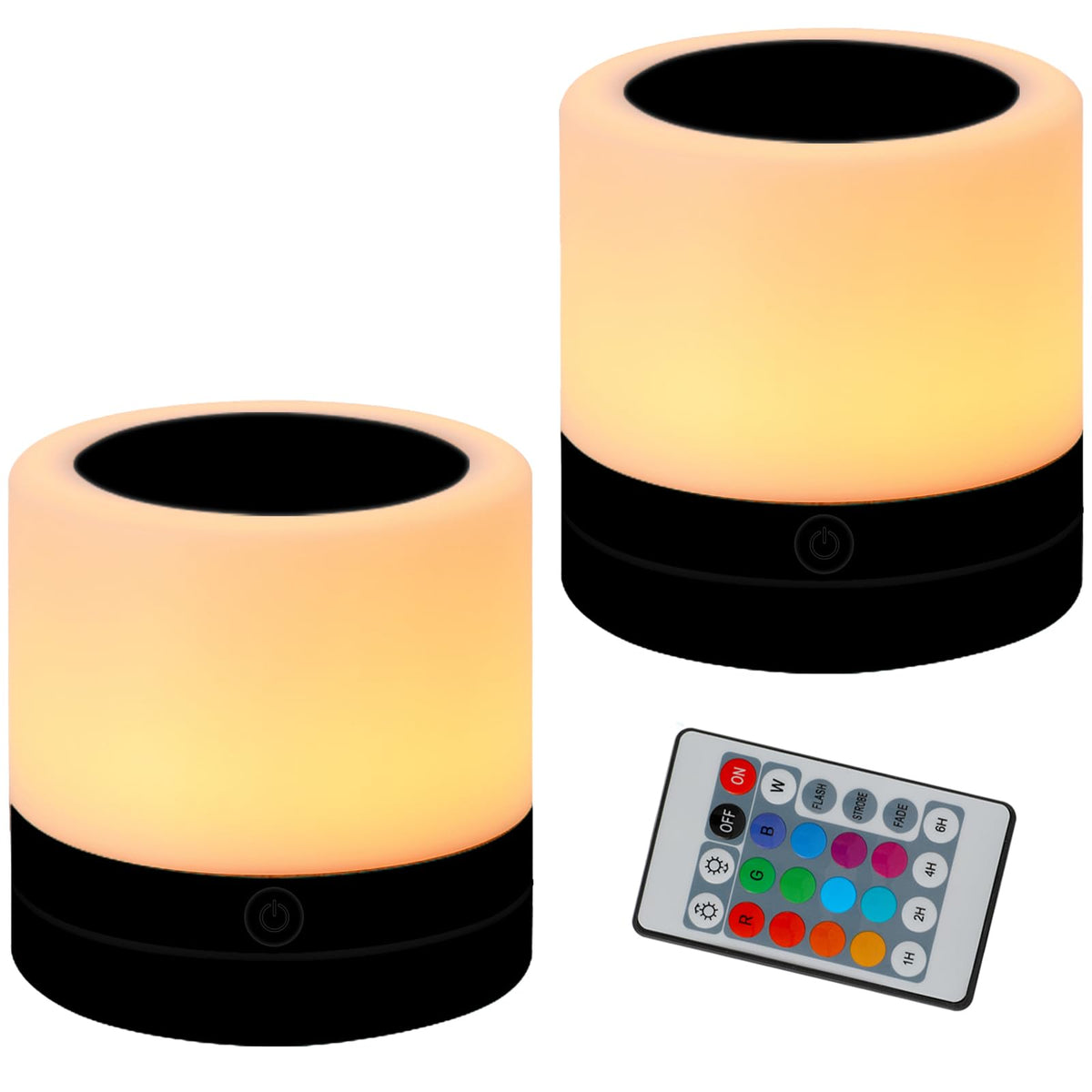 ERUN nursery night light with remote control for easy bedtime lighting