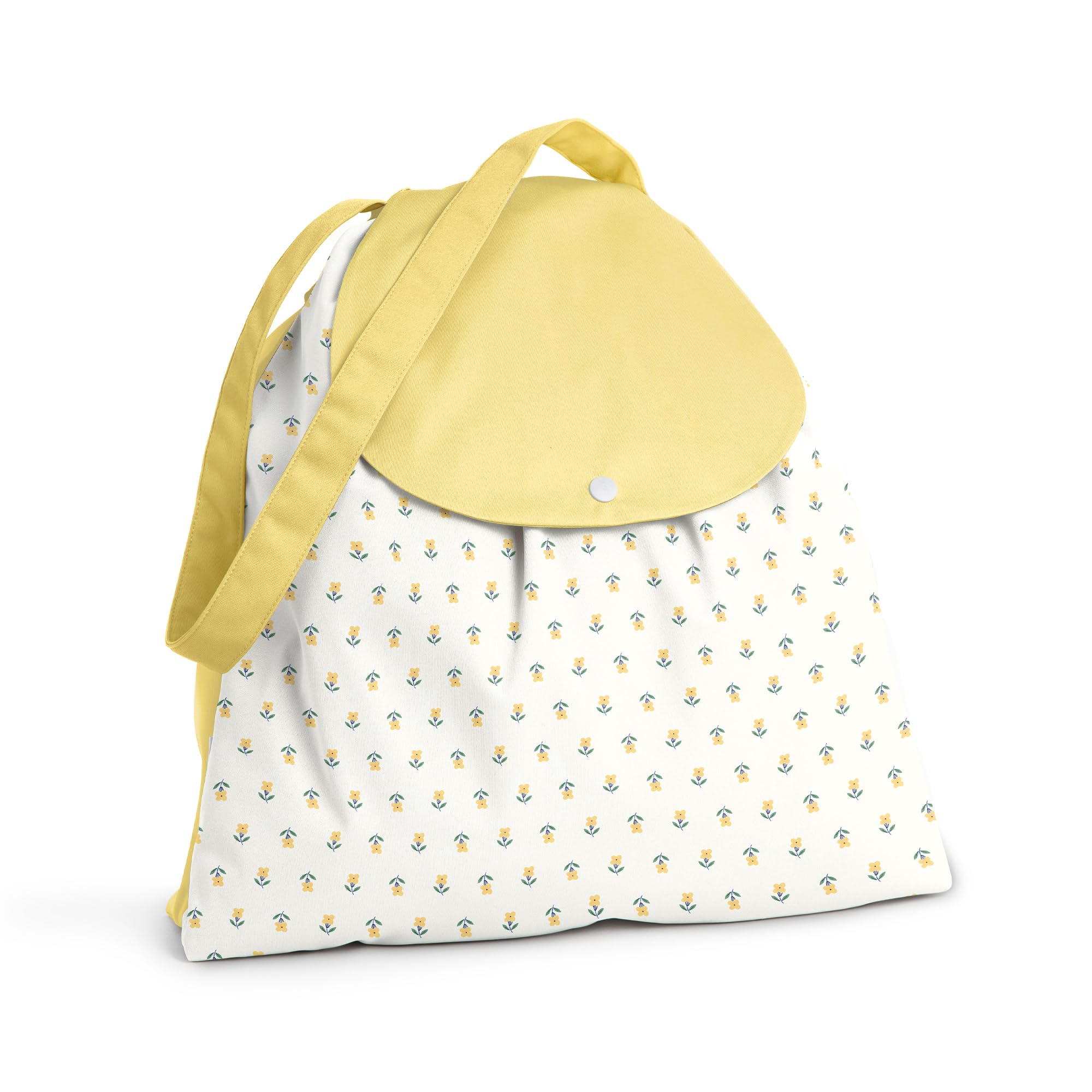 Esembly Day Bag with dual waterproof compartments for clean and dirty items on the go.