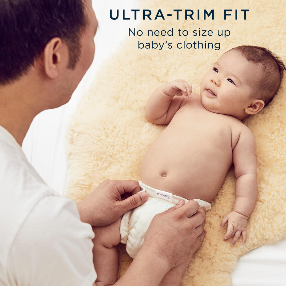Esembly Inner Size 1 fits babies 7-17 lb with adjustable snaps