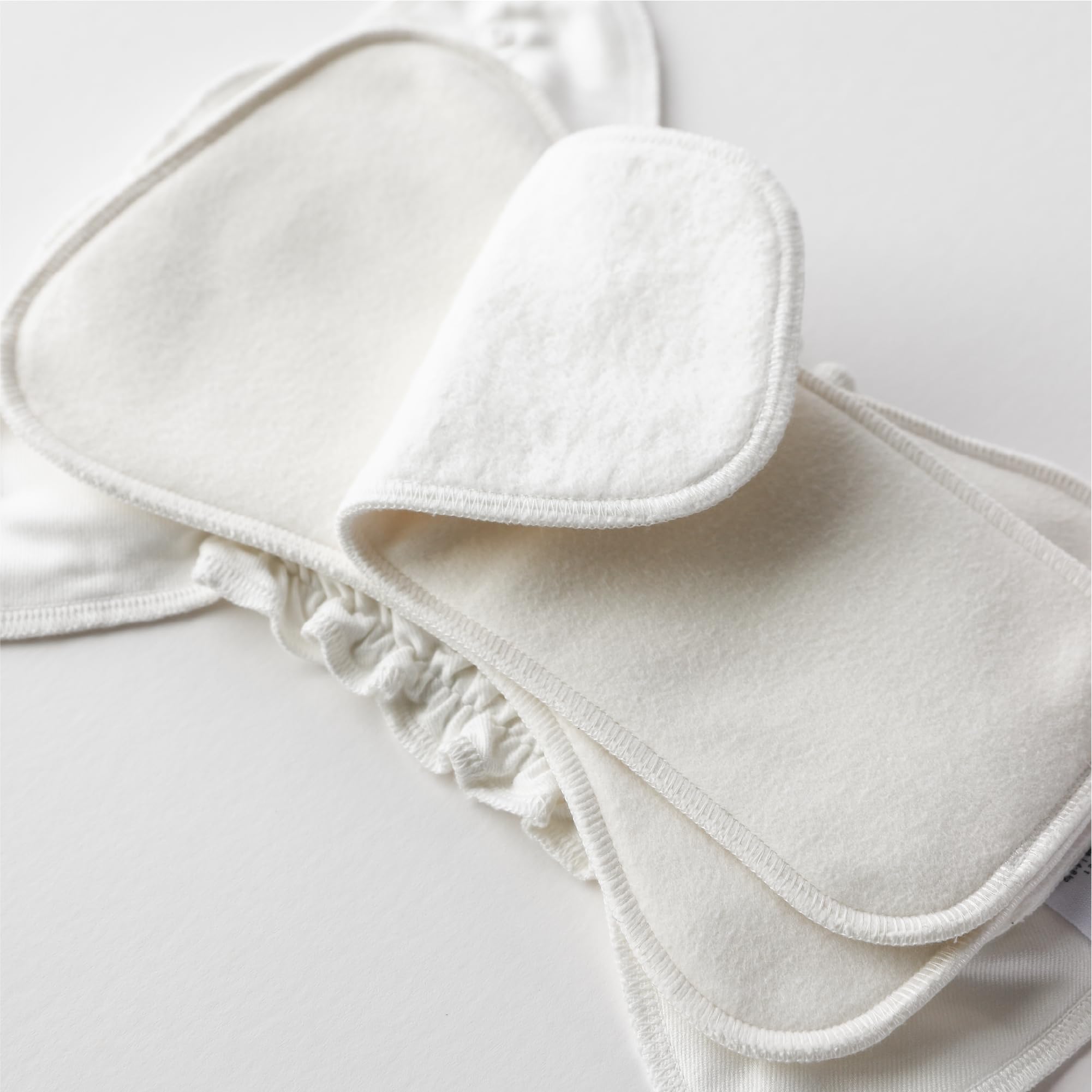 Esembly three-sets bundle-pack for flexible diapering schedules.