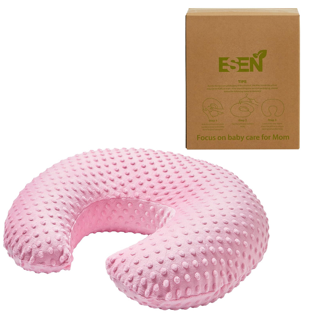 ESEN nursing pillow cover removable with zipper for easy cleaning and care