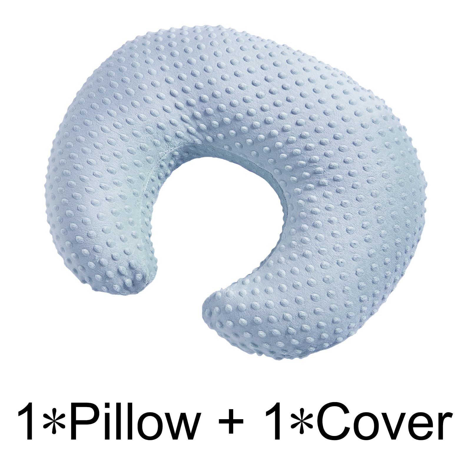 ESEN nursing pillow blue cover removable for easy cleaning