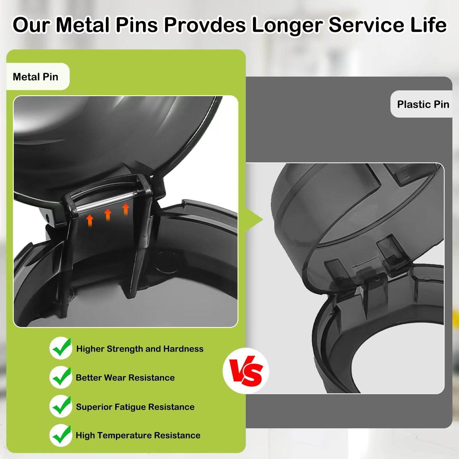 ESENHARBER high-temperature PC material ensures durable knob protection.
