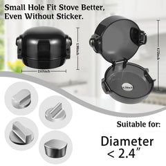 ESENHARBER knob covers install easily with adhesive for tool-free setup.