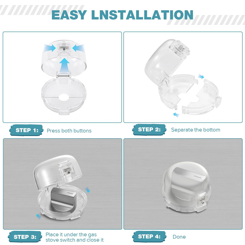 ESENHARBER stove knob covers verify knob dimensions before ordering