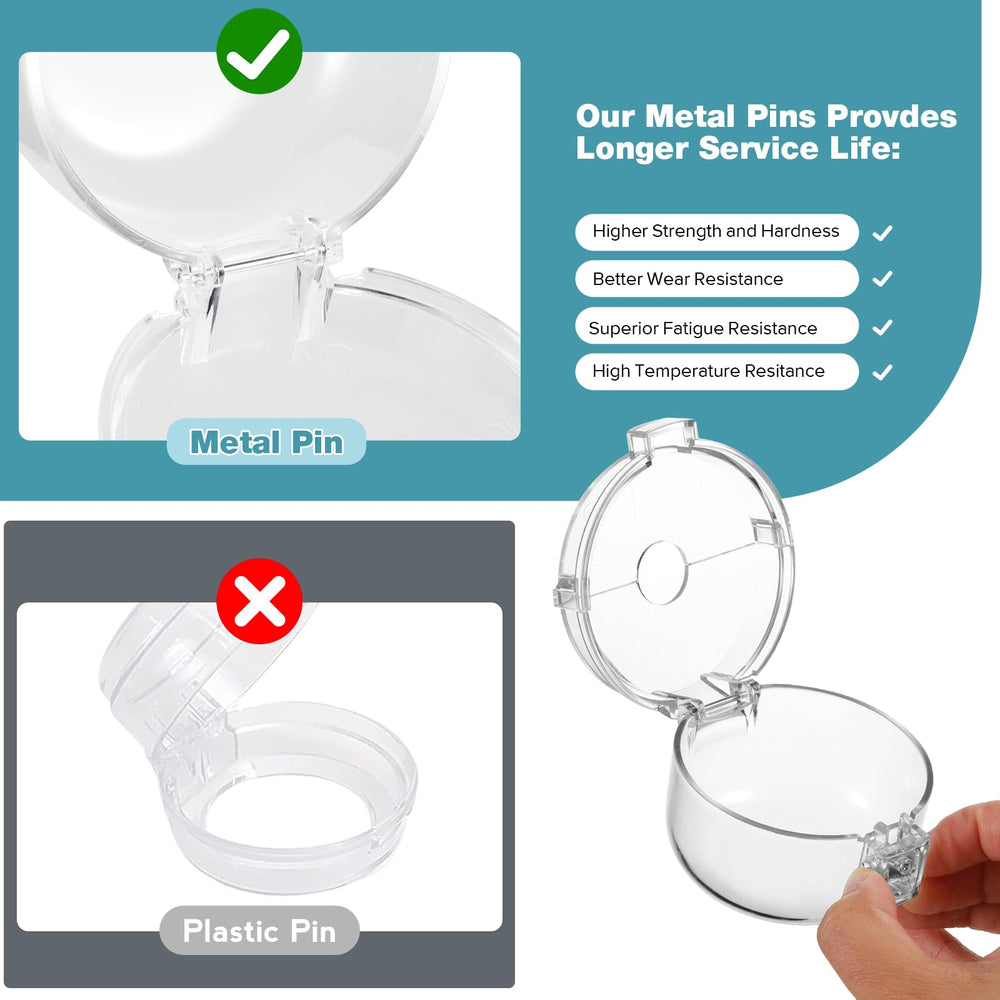 ESENHARBER stove knob covers installation with included adhesive pads