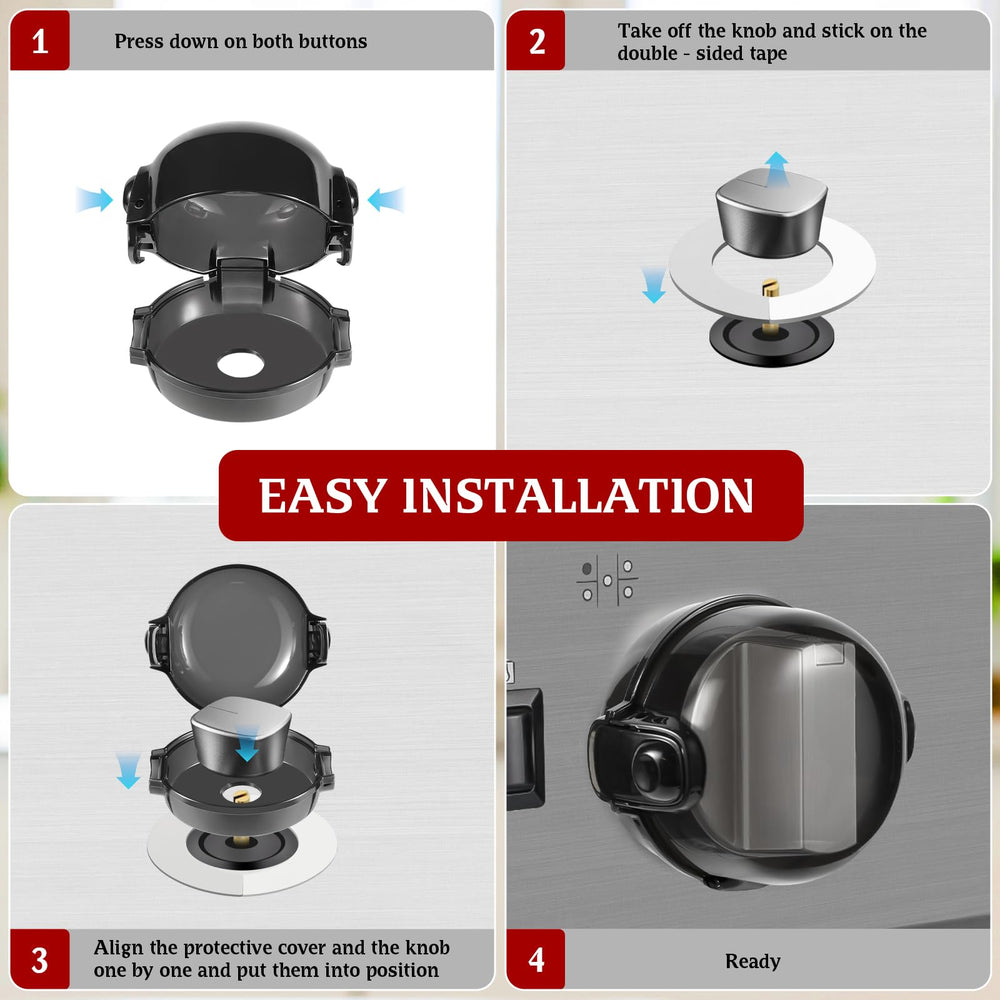 Pack of five provides full coverage for family kitchens and multiple stoves.