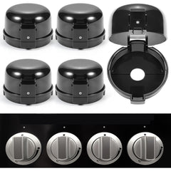 ESENHARBER stove knob safety cover closeup keeps controls visible for safe adjustment.