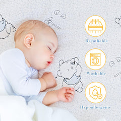 ESJAYING bear-pattern nursery decor adds charm to the room