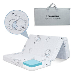 ESJAYING Pack N Play mattress pad 38x26 with dual-sided comfort for versatile sleep and play