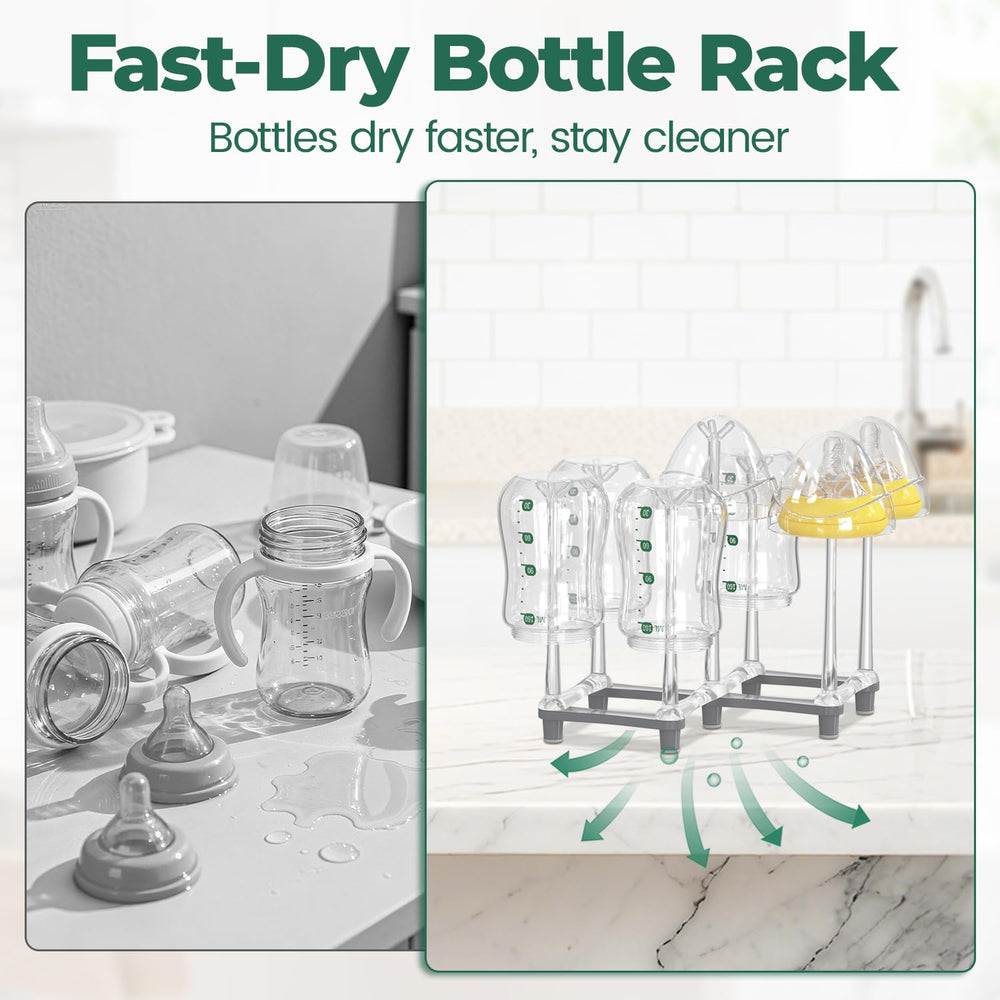 EsLuker.ly drying stand is ready to use with no assembly needed