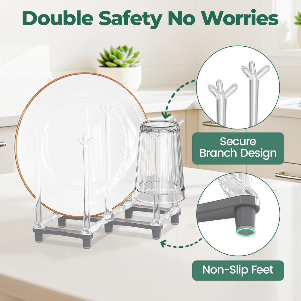 EsLuker.ly sturdy plastic construction offers durable, stable drying support