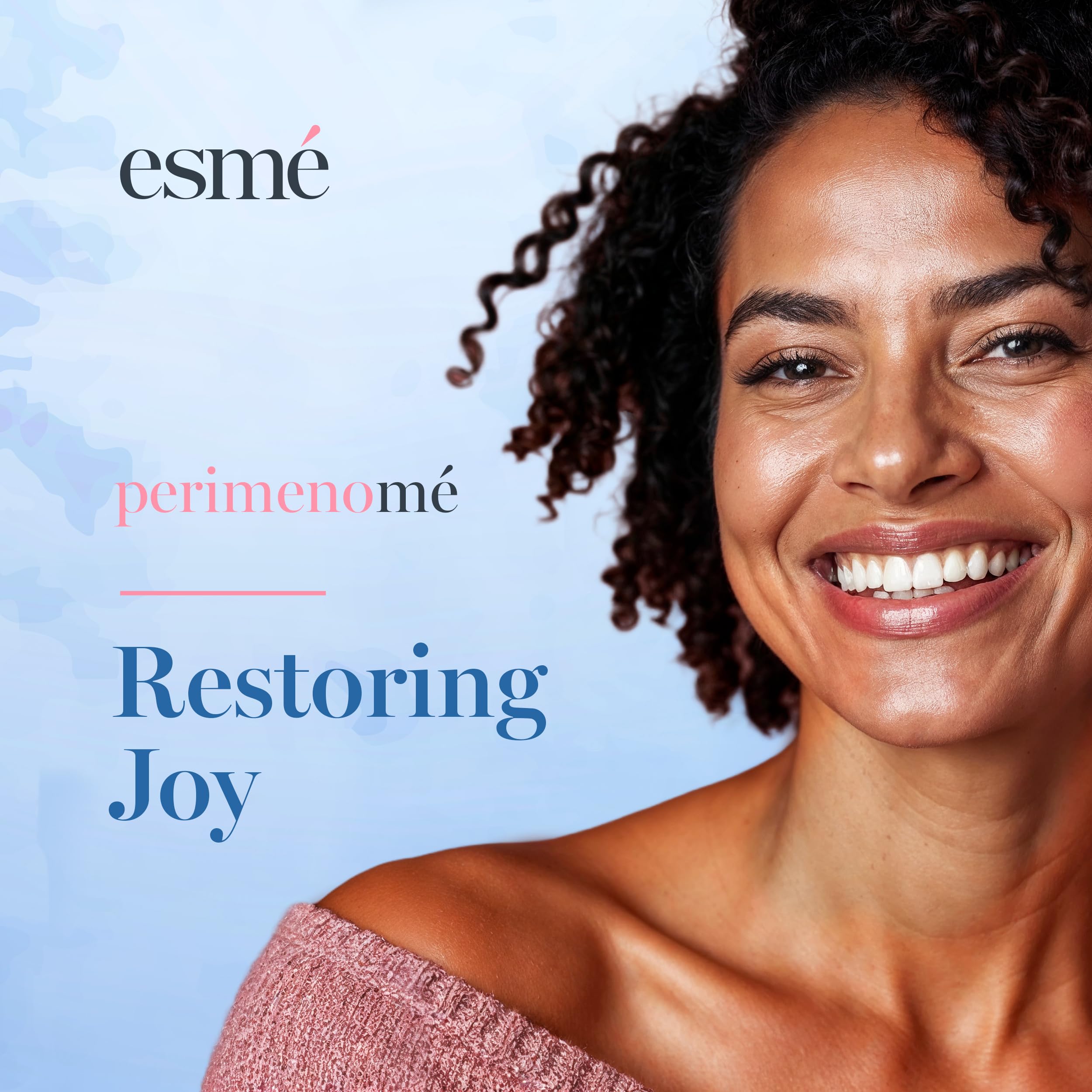 Esme gluten-free vegan formulation designed for menopause-focused daily nutrition