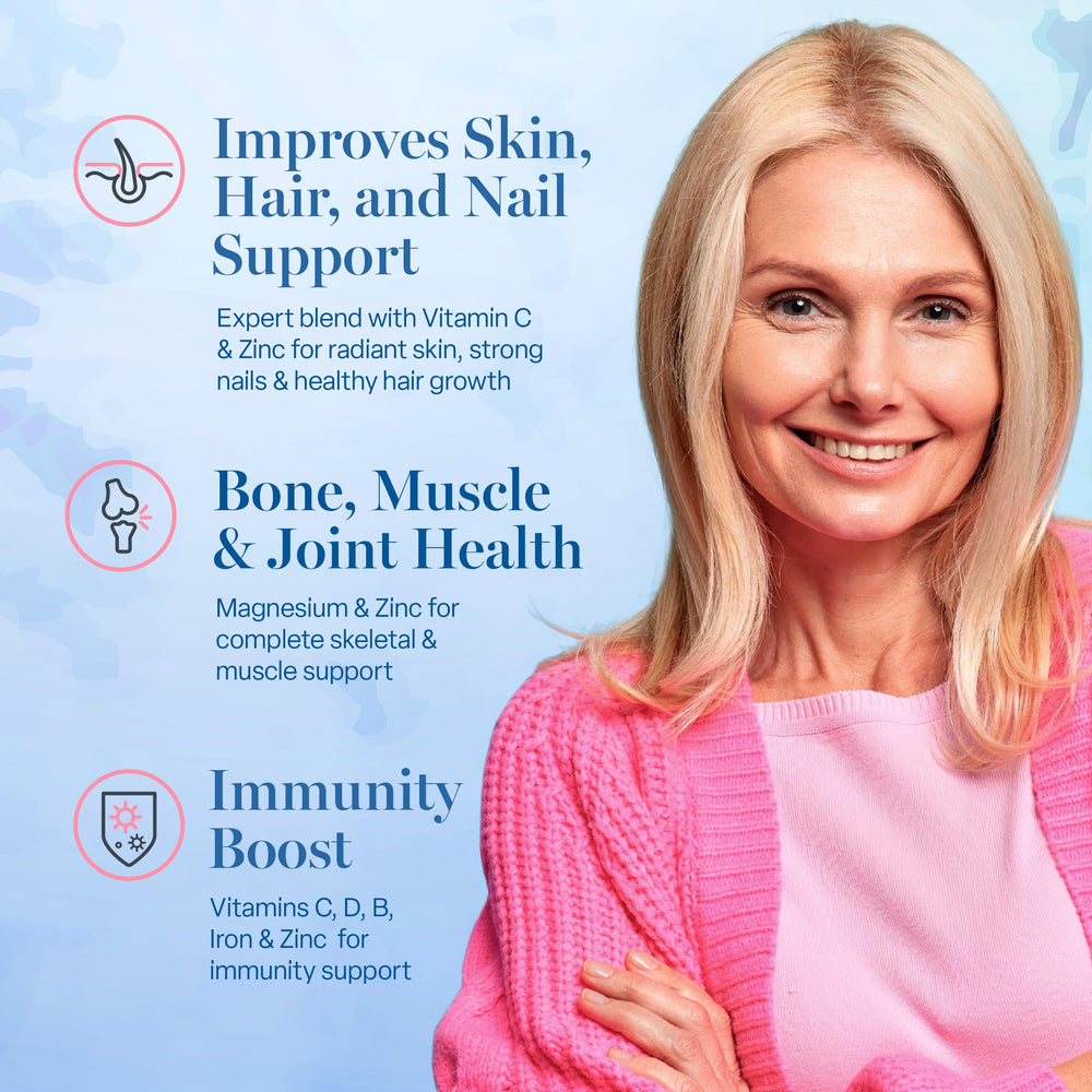 Esme vitamin and mineral blend supports immune health, energy