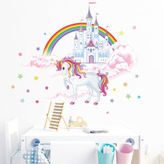 Esmee bright colors wall sticker design elevates rooms with imaginative detail.