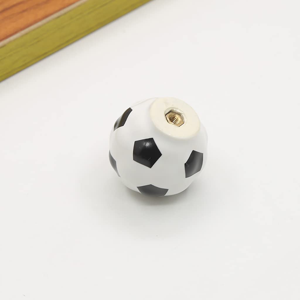ESreake 3-screw-length knob fits most cabinet doors securely.